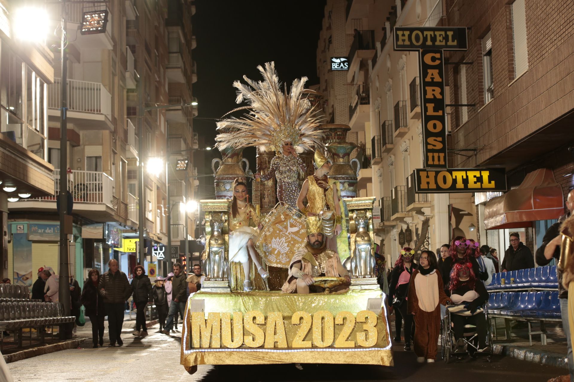 Batalla de Don Carnal y Doña Cuaresma y Pregón del Carnaval de Lorca 2023