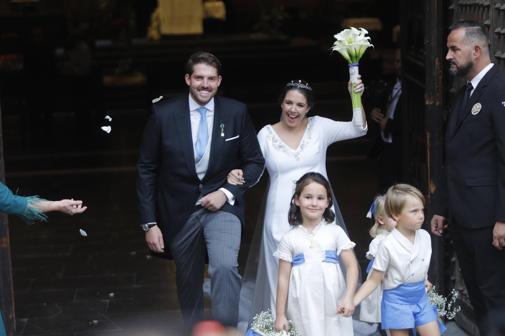 El príncipe Louis Nicolas Crépy de Orleans y Carolina Torio se casan en València