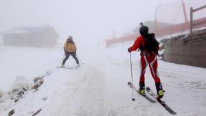 Imagen de archivo de una nevada en Vallter.