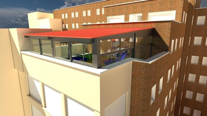 El hospital de Cáceres donde los niños ingresados también tendrán un sitio para jugar