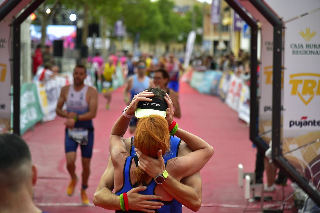 Llegada del triatlón de Fuente Álamo (I)