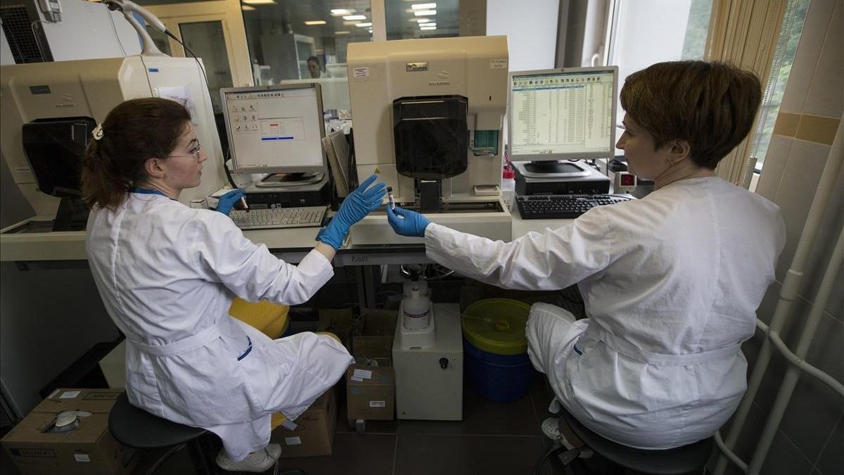 Imagen de archivo del laboratorio de Moscú, donde se realizaban los controles antidopaje