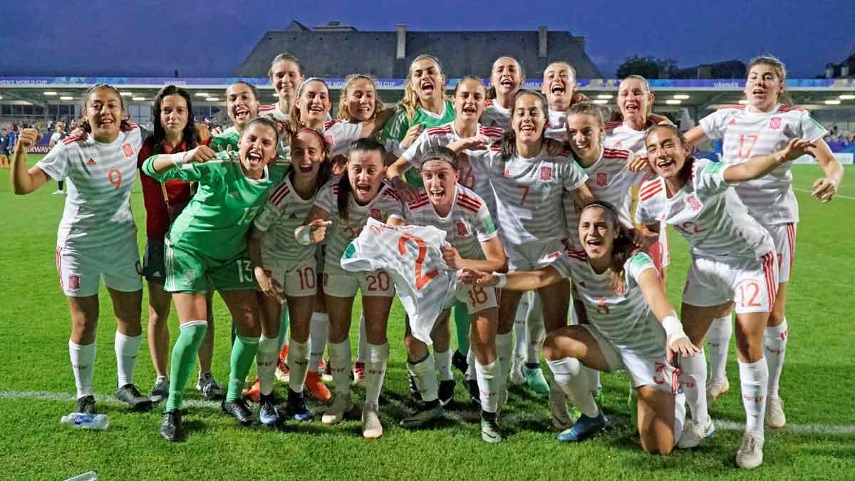 España, favorita para ganar la final del Mundial Sub-20 de fútbol femenino.