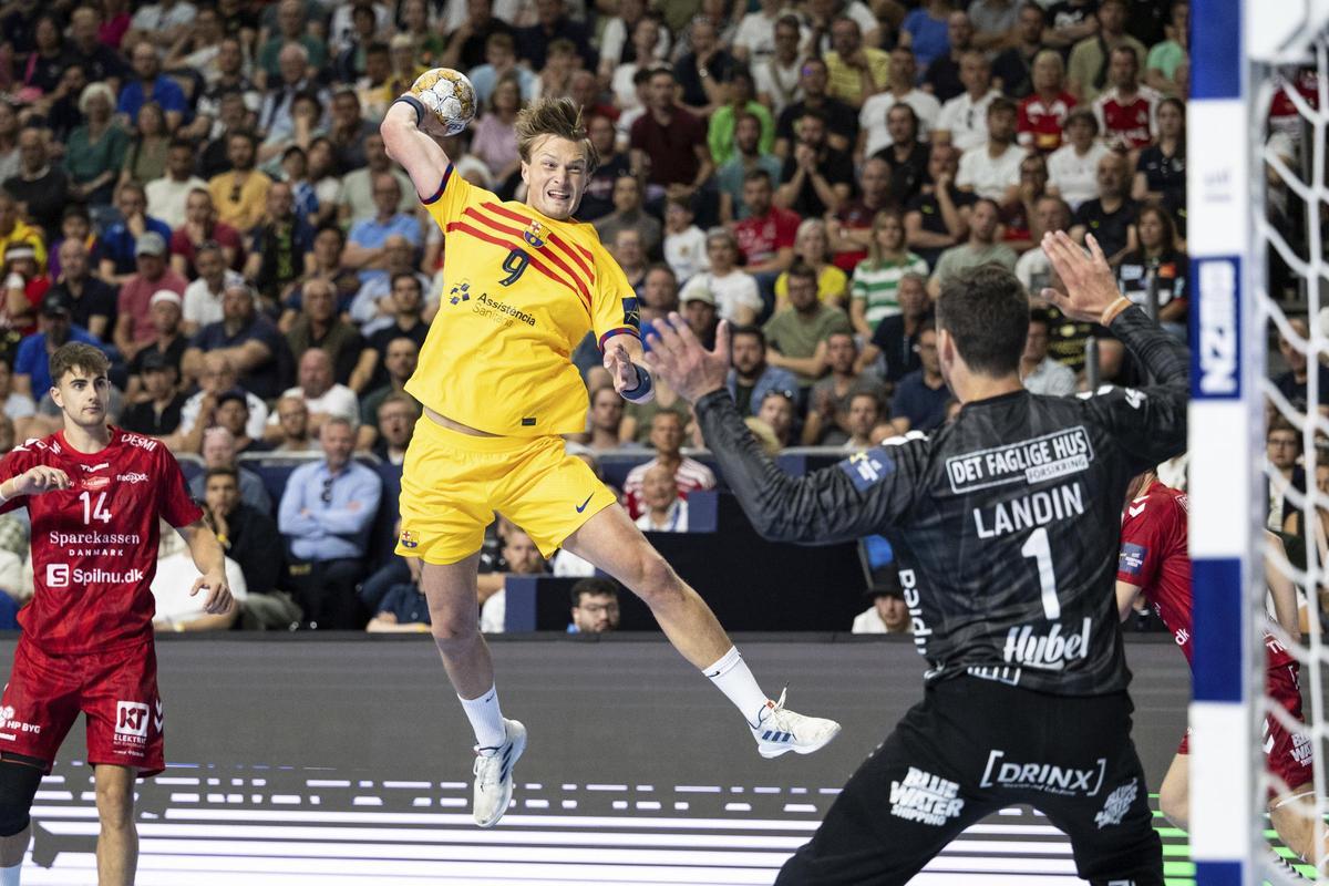 Aalborg - Barça, final de la EHF Champions de balonmano, en imágenes.