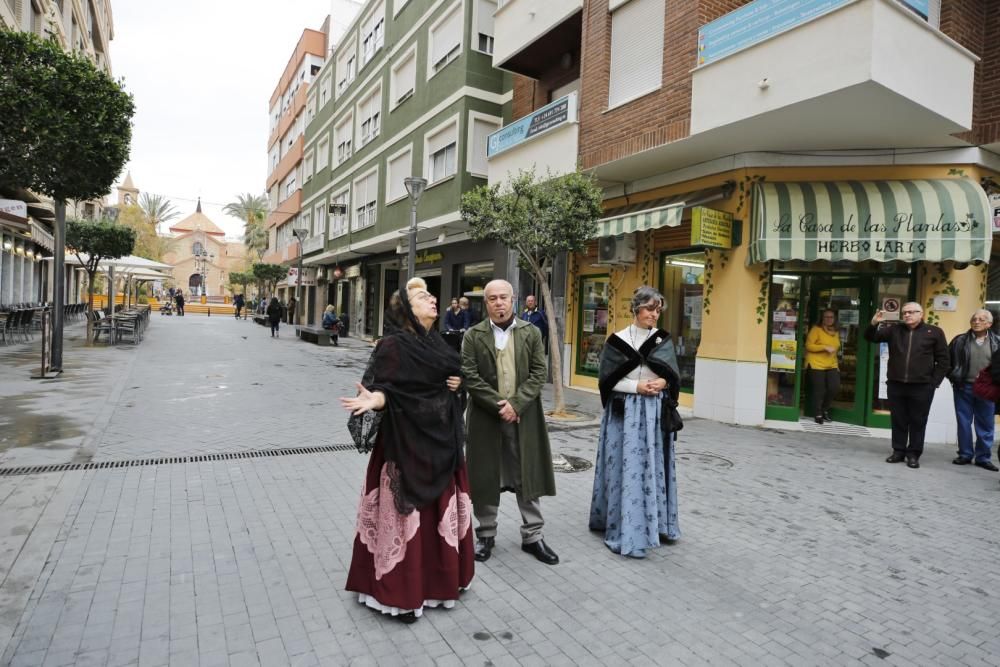 Ars Creatio rememoró este fin de semana con un recorrido teatralizado por Torrevieja el 190 aniversario del terremoto que asoló la comarca de la Vega Baja el 21 de marzo de 1829. Horas después de la r