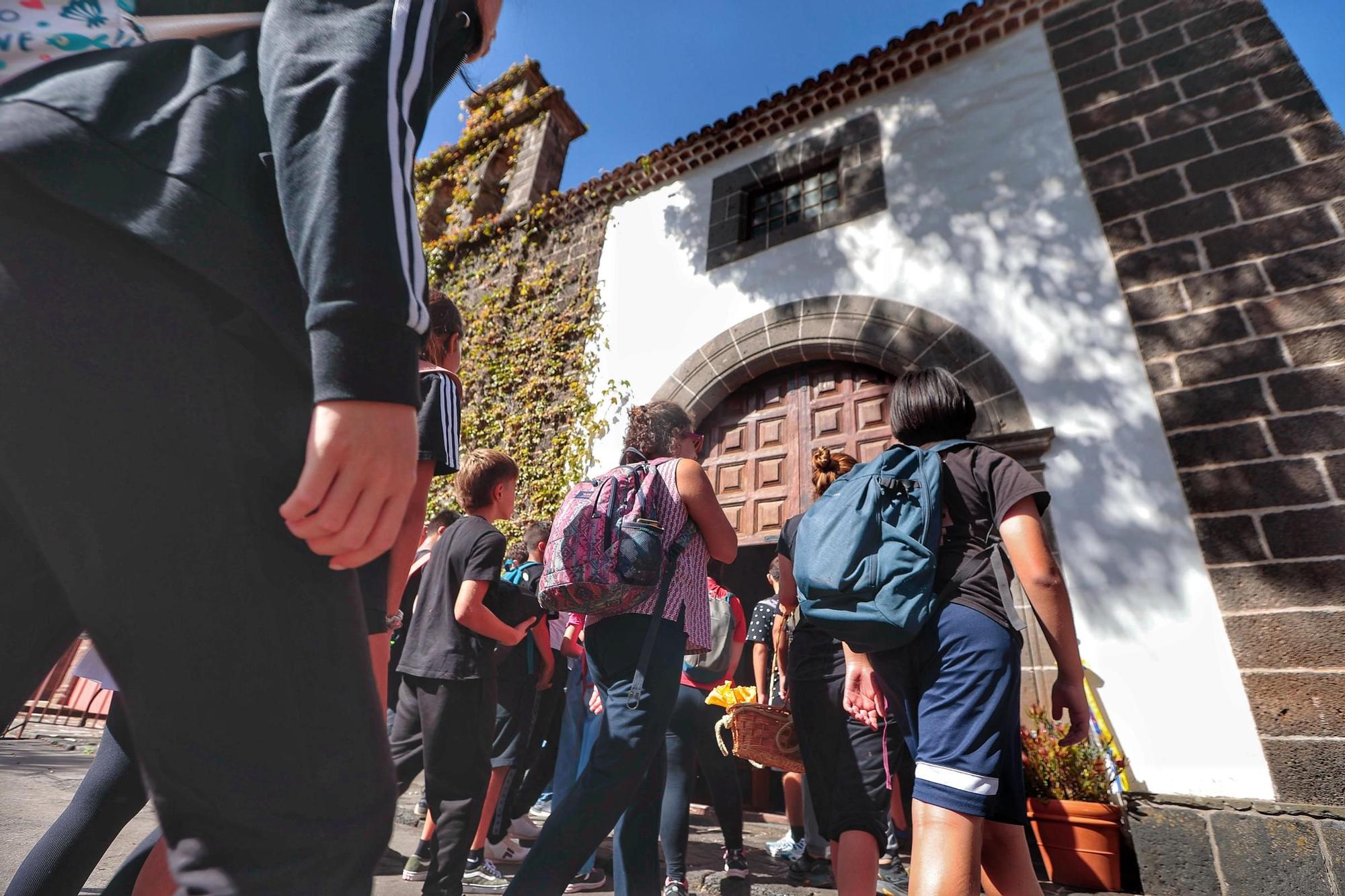 Visita a la ermita de San Diego con motivo de la fuga estudiantil