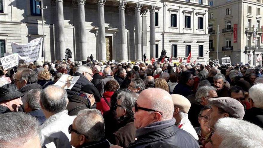 Los jubilados, en pie de guerra para reclamar pensiones dignas