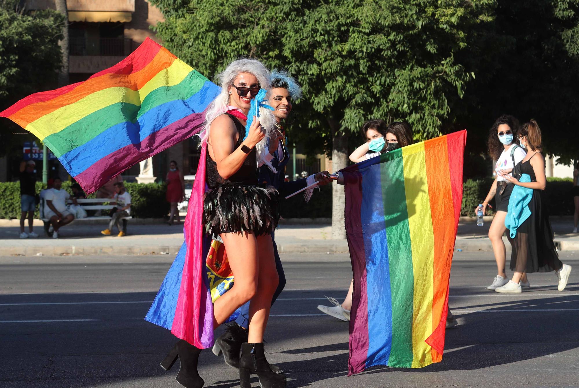 El dia del Orgullo LGTBI+ en València, fue una fiesta