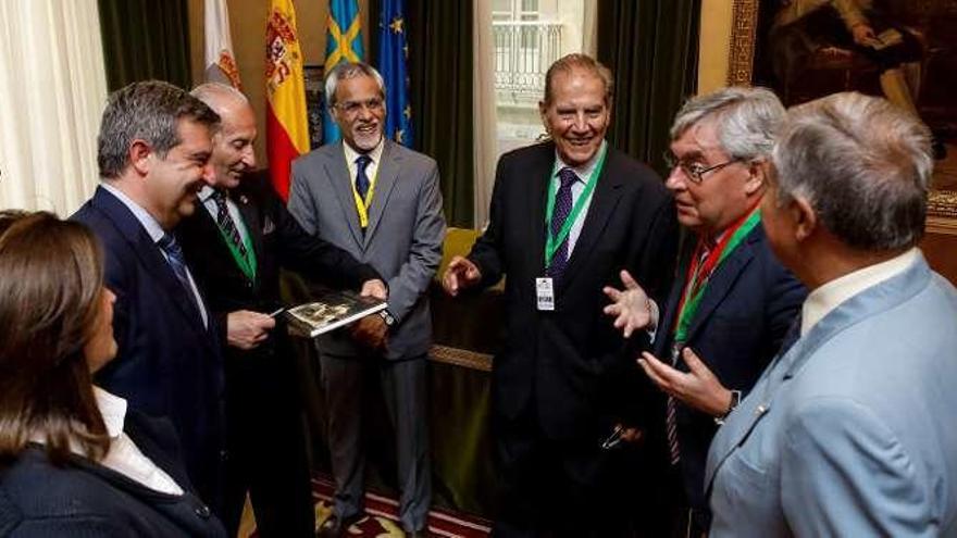 Recepción al XII Foro &quot;Unión de los Océanos&quot;