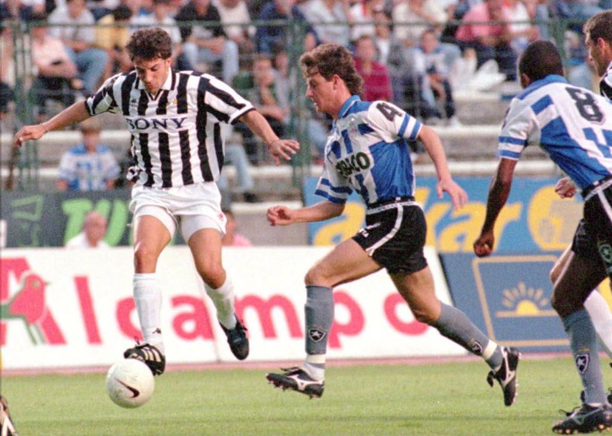 La Juve perdió ante el Botafogo en 1996