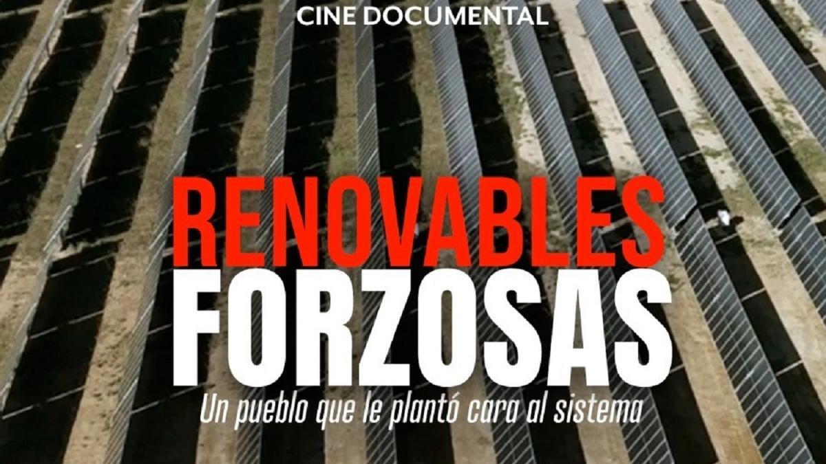 Carátula del documental 'Renovables forzosas'