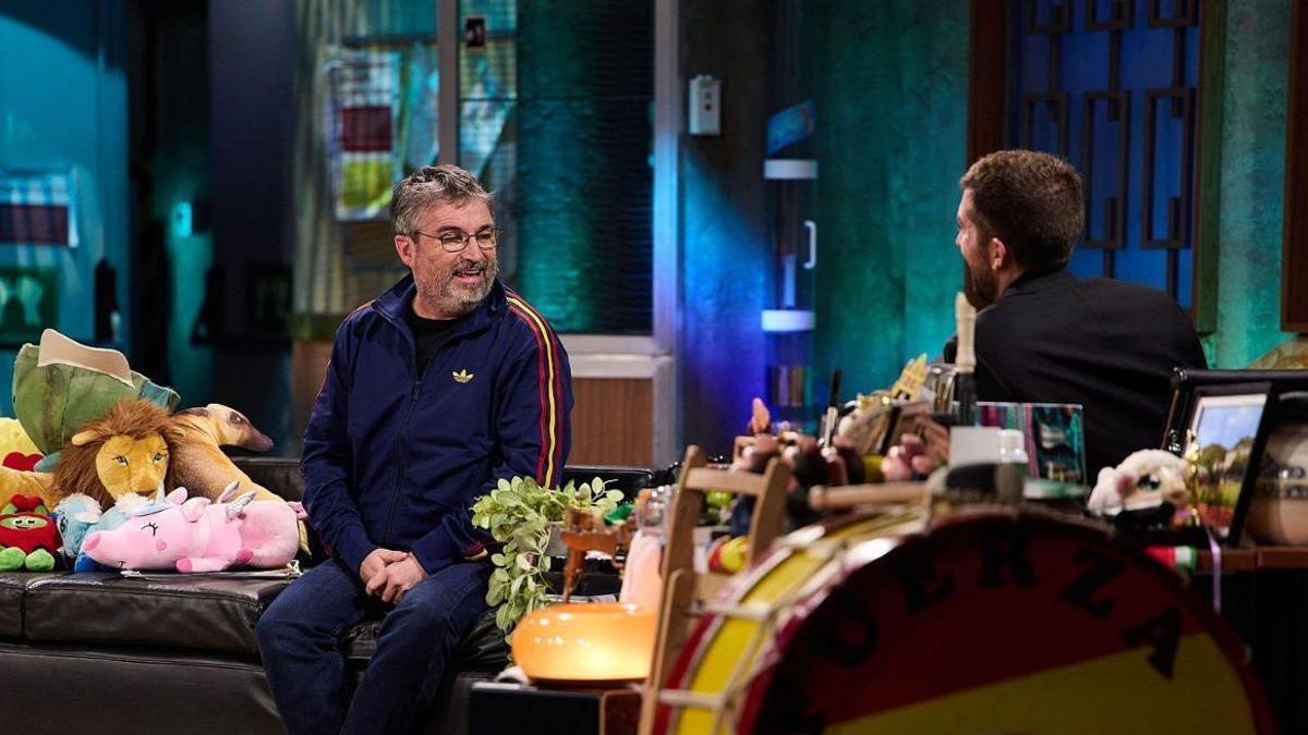 Jordi Évole y David Broncano en "La Revuelta"