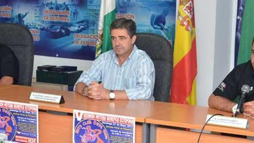 Presentación de la V edición de la reunión motera Villa de Estepona.