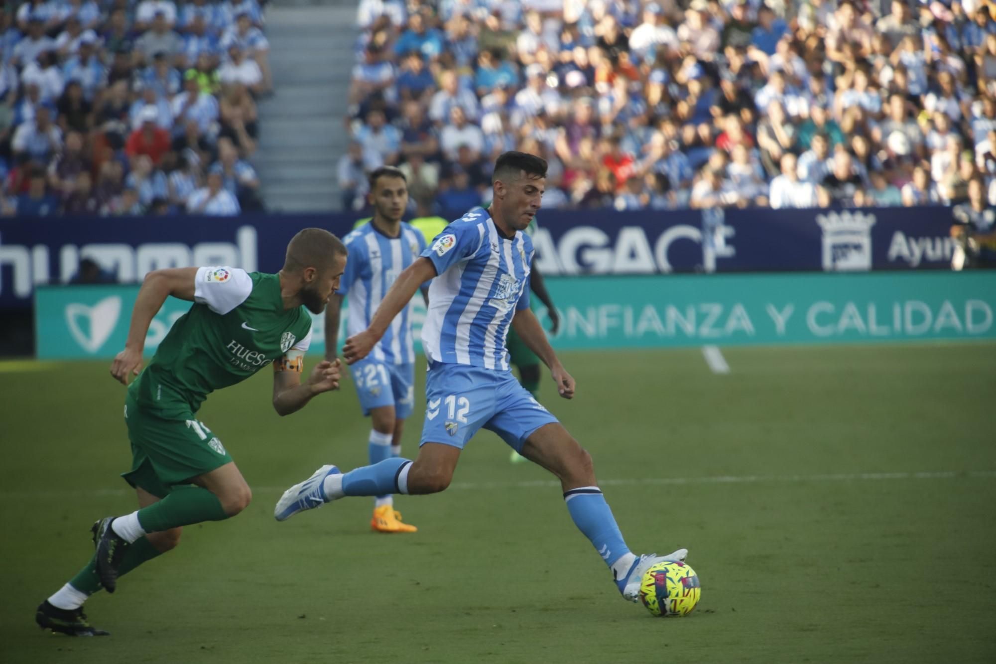 LaLiga SmartBank | Málaga CF - SD Huesca, en imágenes