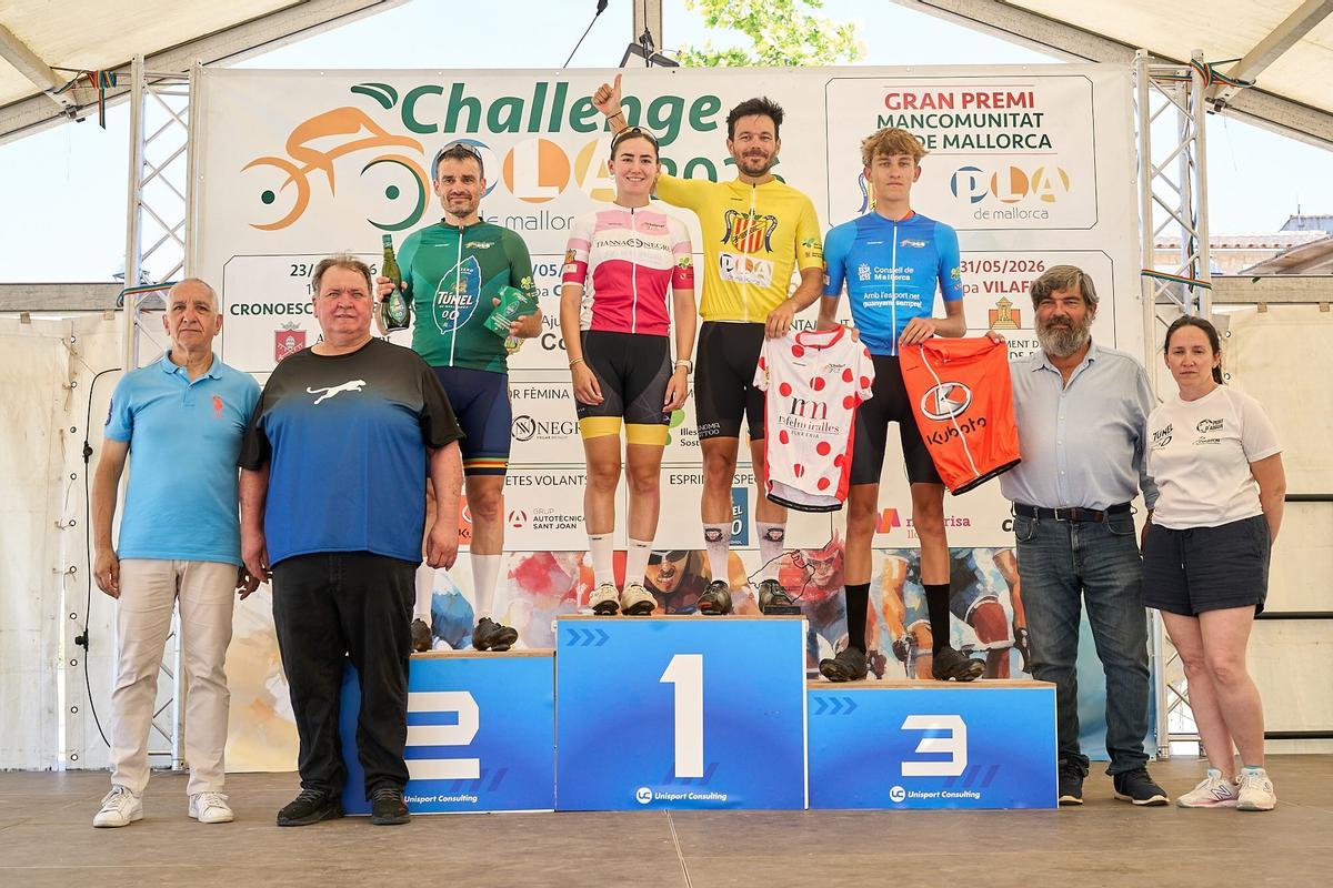 Primeros clasificados en el Nivel 3 de la Challenge Pla de Mallorca