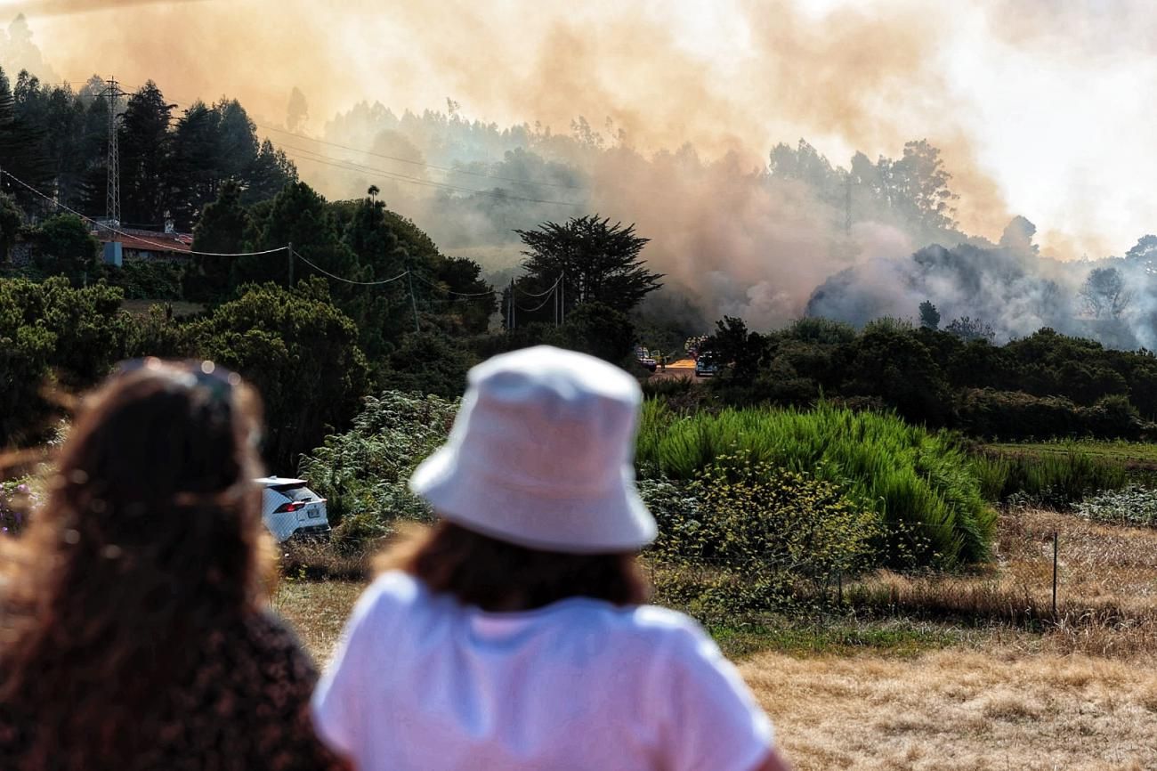 Incendio en La Laguna