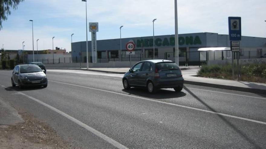 El sector Este se encuentra en la entrada a Crevillent desde Elche