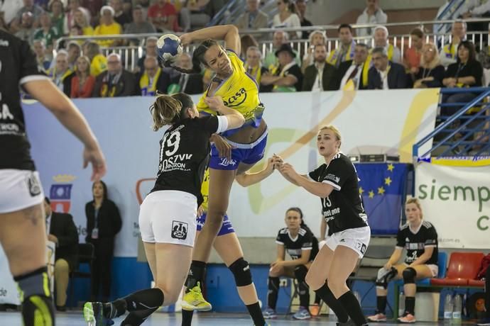 12.05.19. Telde, Gran Canaria. Balonmano femenino temporada 2018-19. Rocasa Gran Canaria-Pogon Szczcin. Final EHF Challenge Cup. Pabellón Rita Hernández . Foto Quique Curbelo  | 12/05/2019 | Fotógrafo: Quique Curbelo