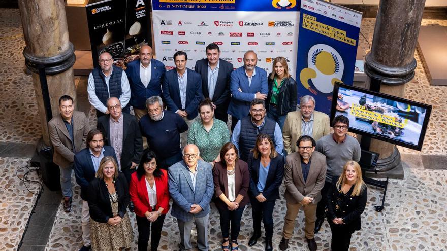 Arranca una nueva edición del concurso de tapas de Zaragoza, con 90 participantes en total