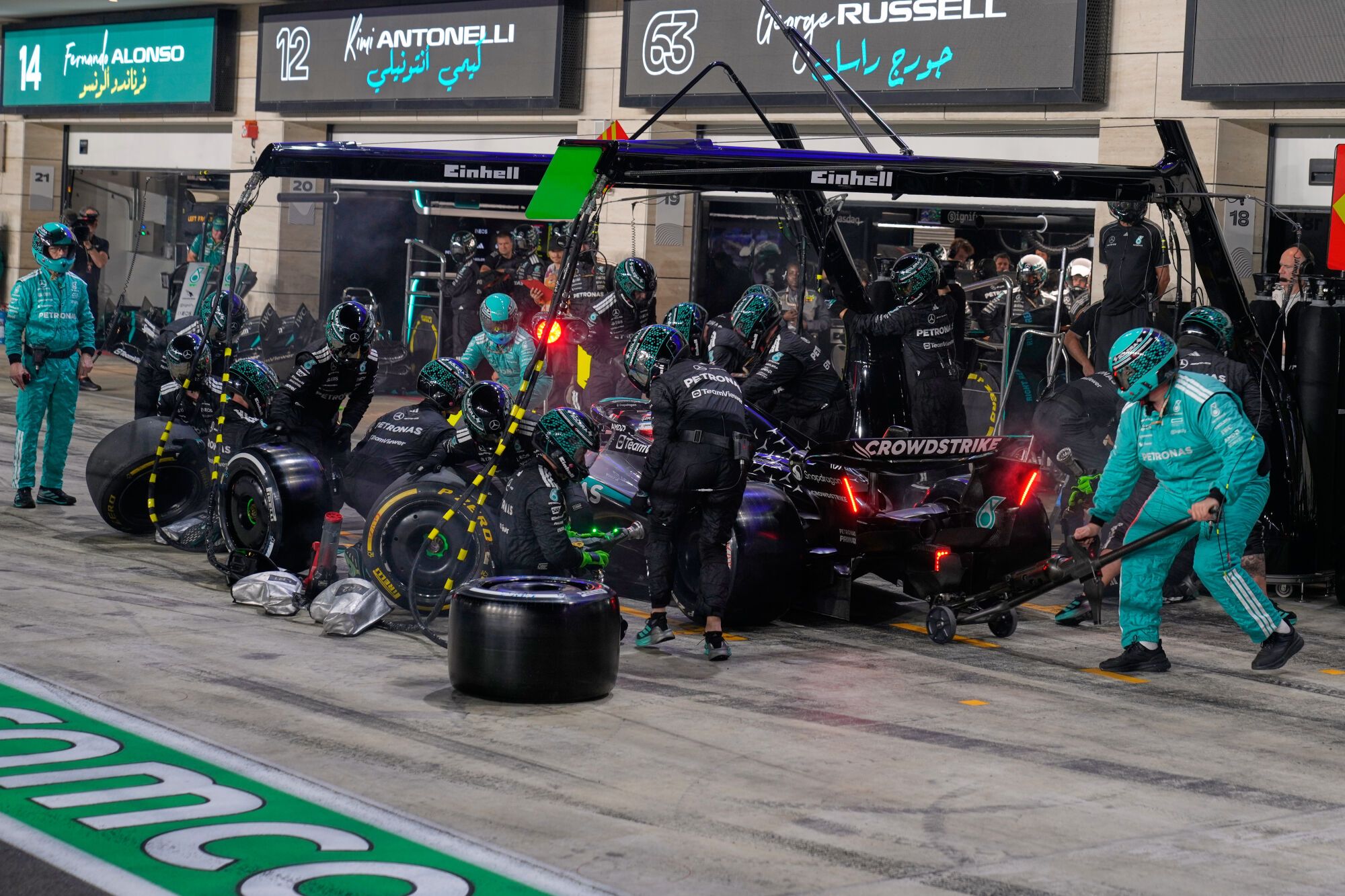 El GP de Qatar de Fórmula 1, en imágenes.