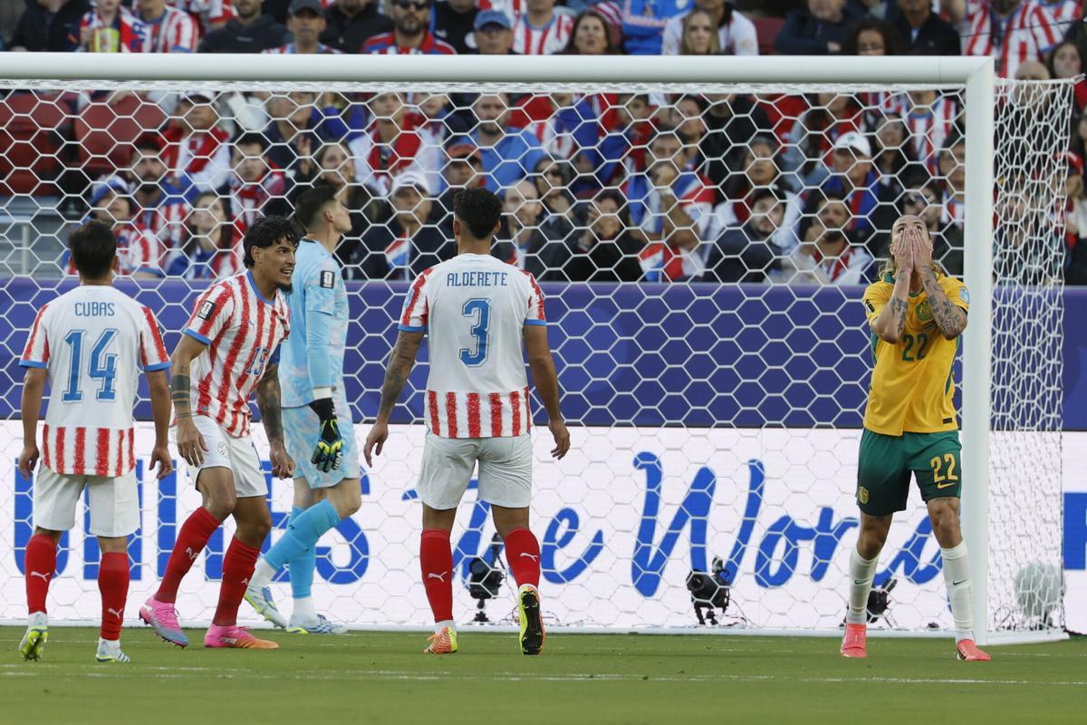 Paraguay y Australia empataron sin goles