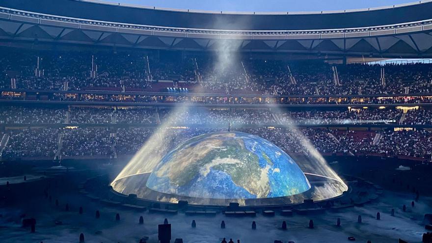 Así fue el concierto de Kanye West en el Metropolitano