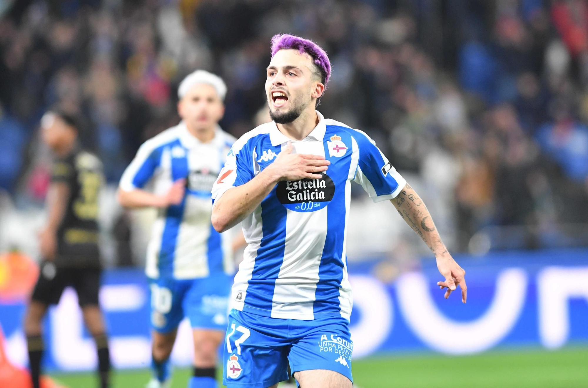El Dépor golea al Castellón en Riazor (5-1)
