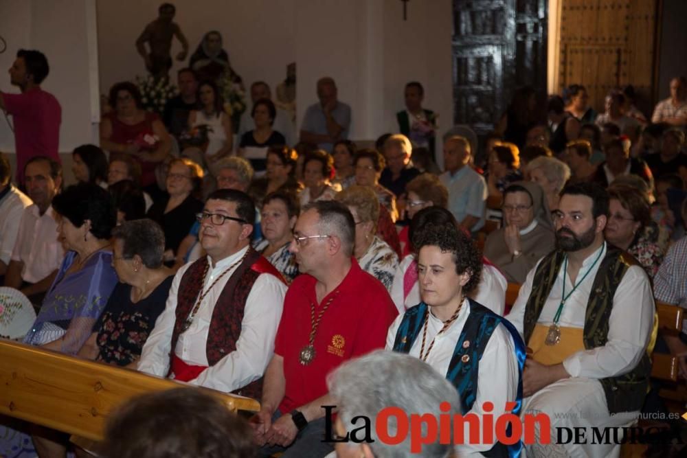 Ofrenda a los Santos patronos de Calasparra