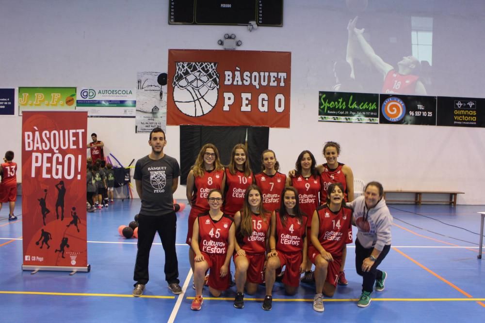 Presentación del Club Bàsquet Pego 2016-2017