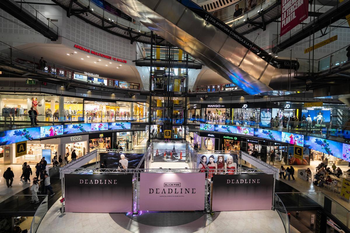 Barcelona. Economía. 01/04/2026 Centro comercial las Arenas, en relación a los 15 años de su inauguración. FOTO de ZOWY VOETEN