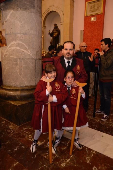 La procesión del Perdón se queda en San Antolín