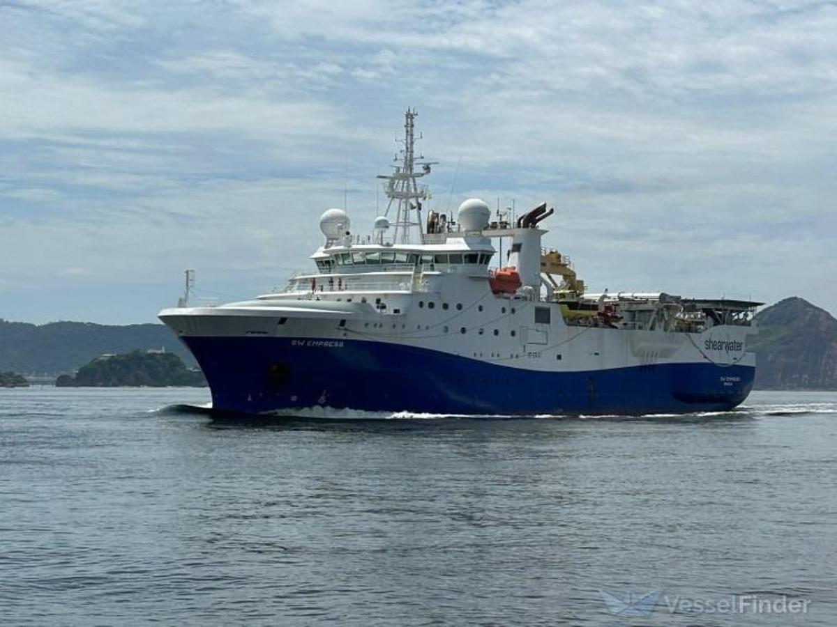 El buque «SW Empress», investigado por el Gobierno de Uruguay.