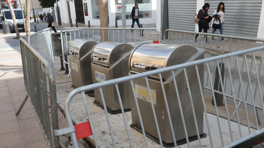 Contenedores subterráneos de Sant Antoni.