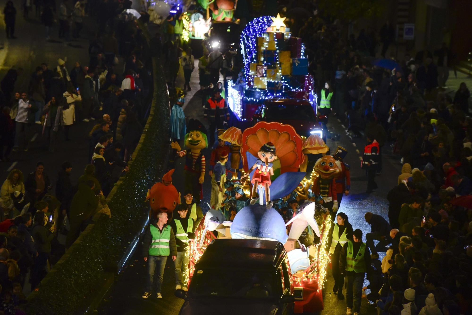 La llegada de los Reyes Magos a María Pita