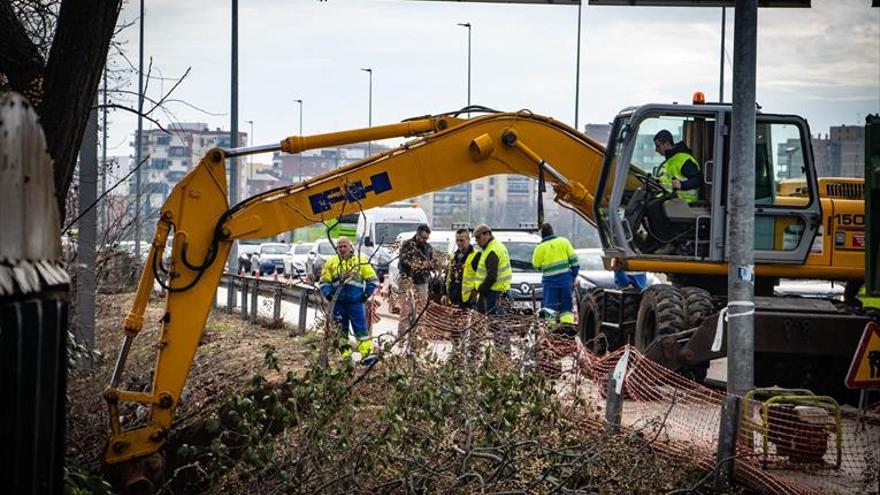 Aqualia trabaja en el puente Nuevo