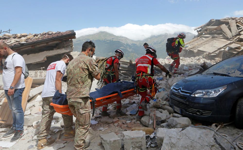 Terremoto en el centro de Italia