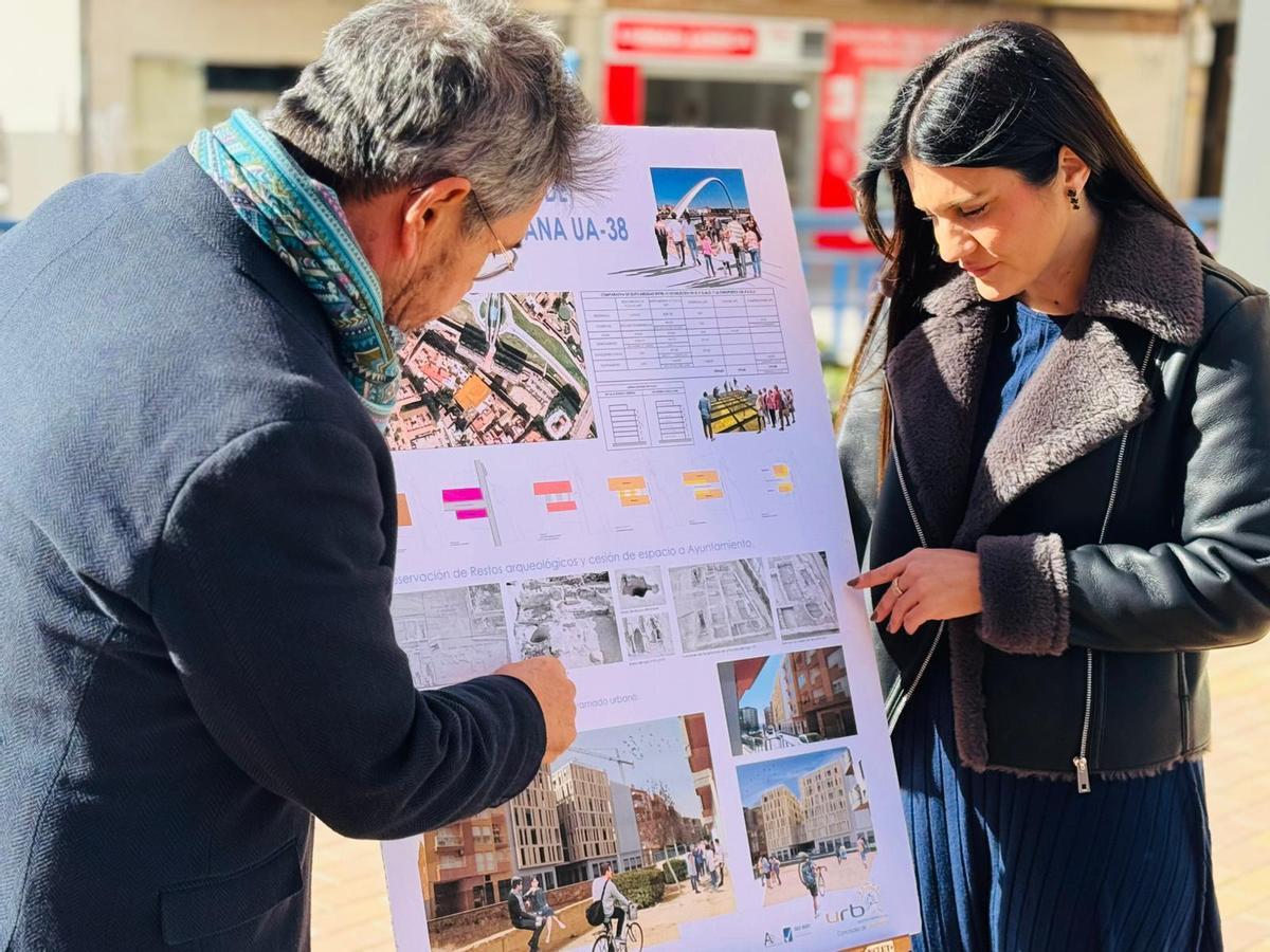 Este viernes se presentaban las características de las edificaciones.