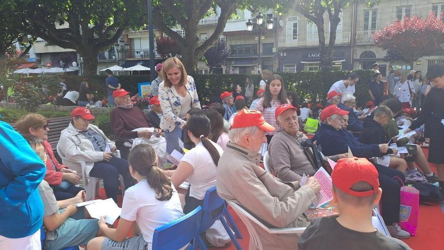 700 niños y mayores comparten una jornada en Redondela