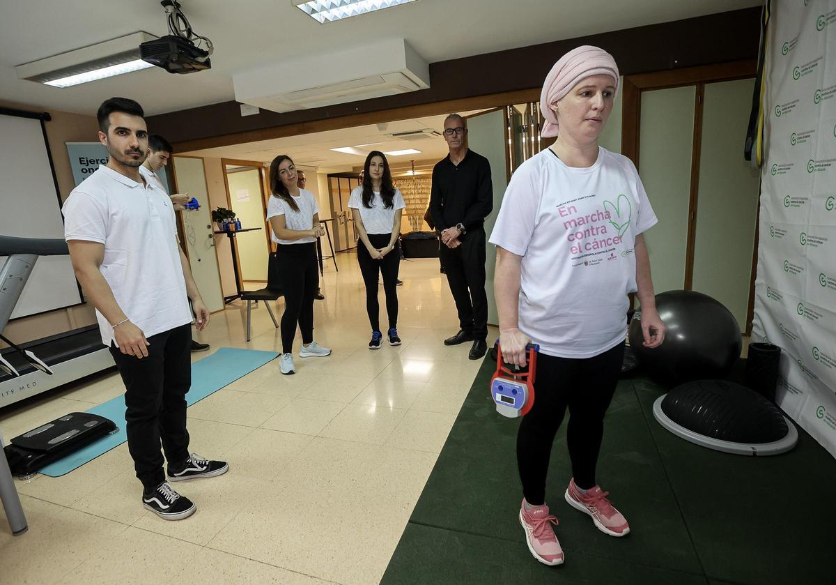 Primer gimnasio oncológico de la provincia de Alicante