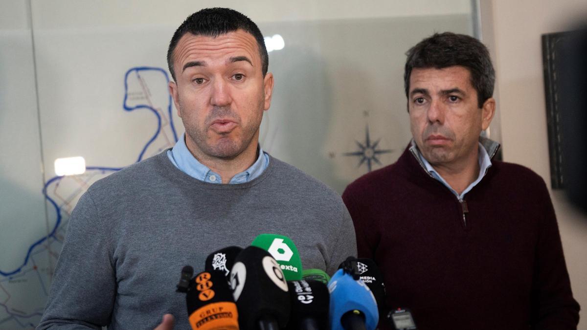 Vicent Mompó y Carlos Mazón.