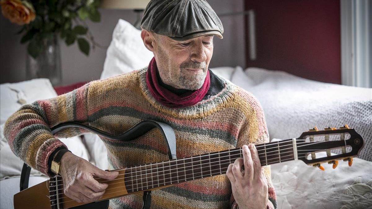 El cantautor Enric Hernàez, fotografiado esta semana en Barcelona