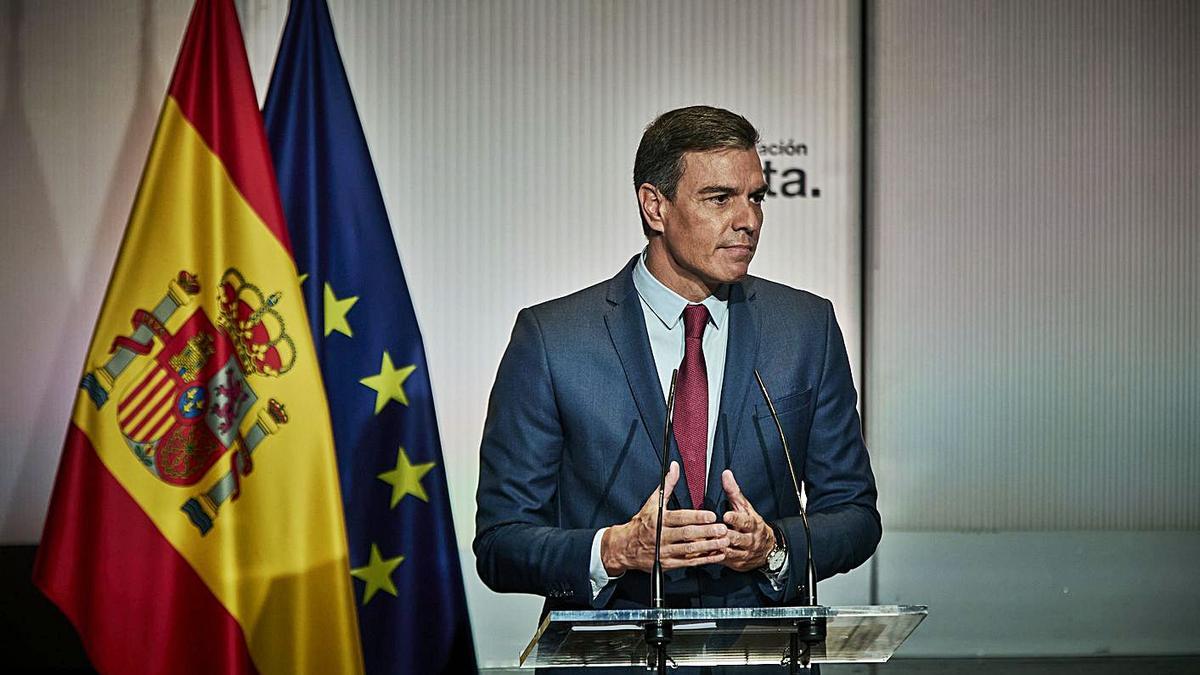 El president del Govern Espanyol, Pedro Sánchez. | JESÚS HELLÍN