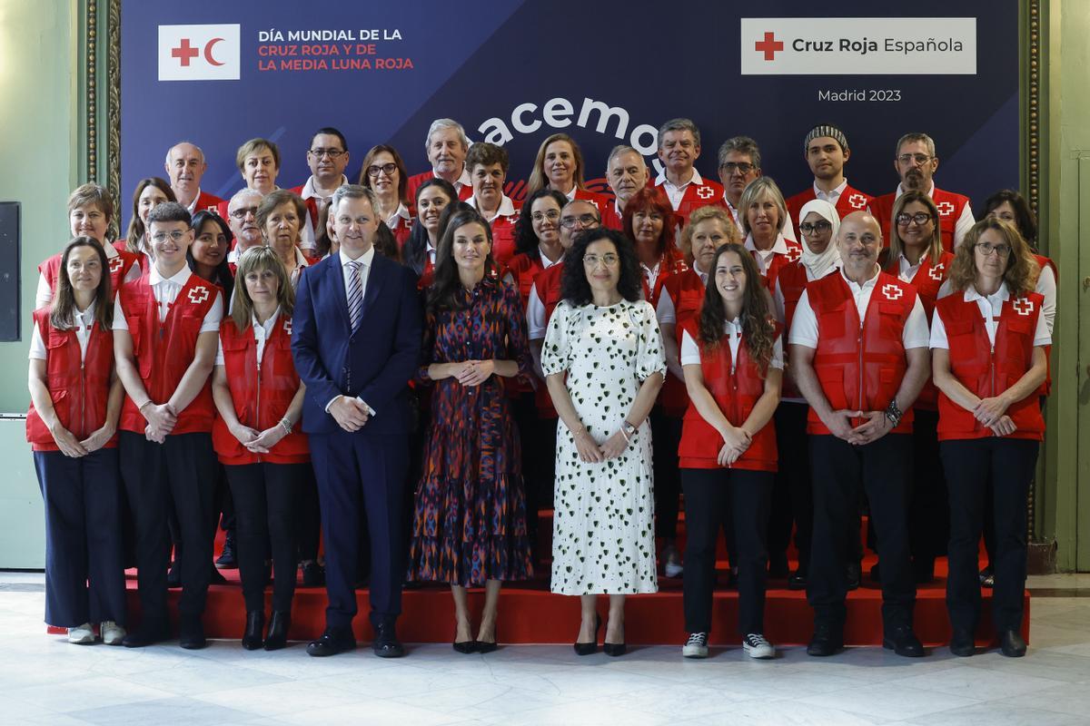 Letizia preside el Día Mundial de la Cruz Roja