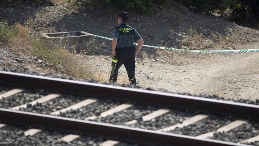 Las cámaras grabaron a la niña andando sola por la vía