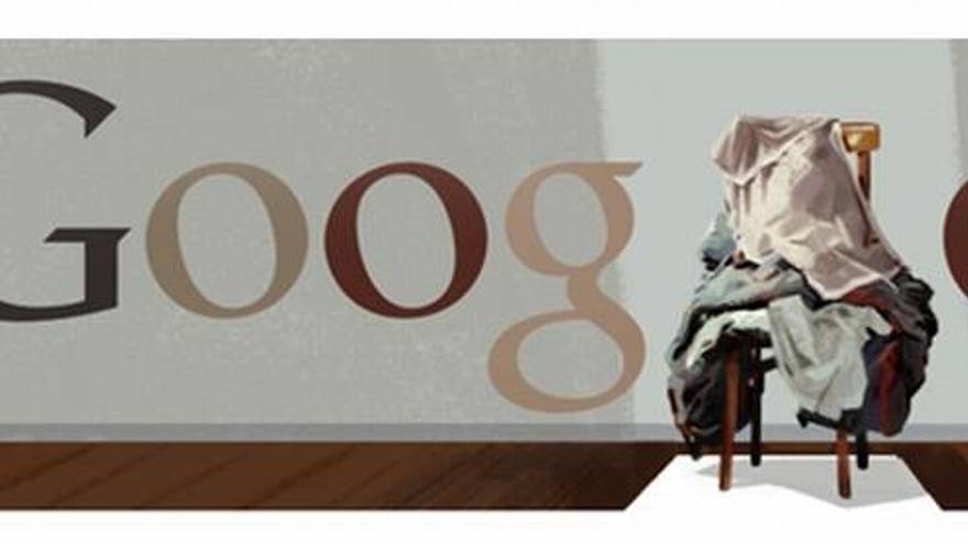 Google homenajea con un &#039;doodle&#039; a Tàpies en el 90º aniversario del nacimiento del artista