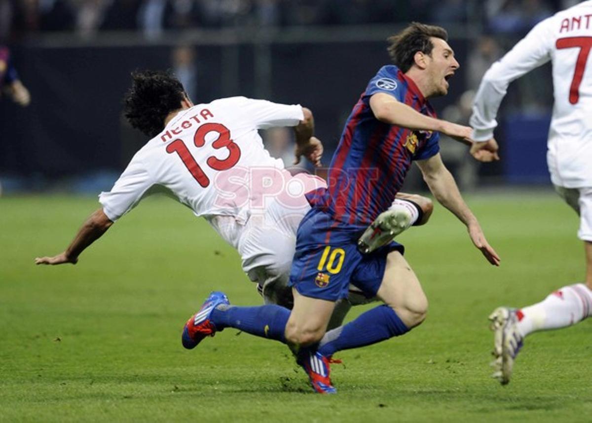 Las mejores imágenes del Milan-Barça
