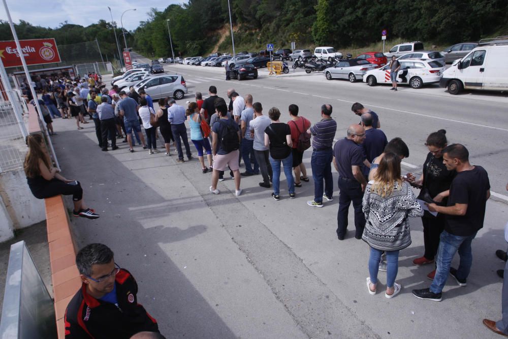 Cues a Montilivi per aconseguir entrades pel Girona-Osasuna