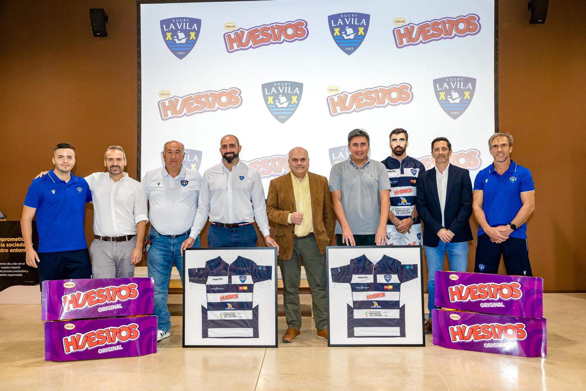 Presentación de Huesitos Rugby La Vila