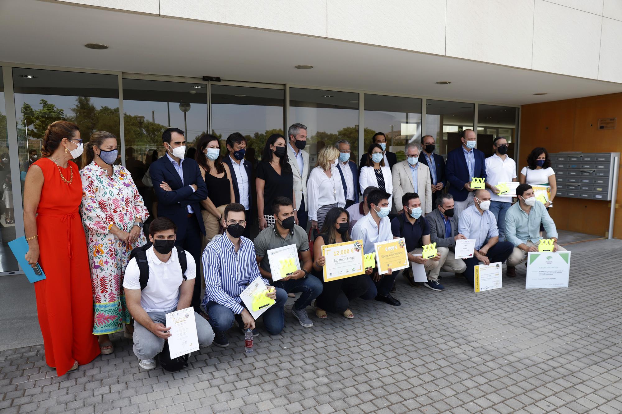 Entrega de los premios Spin-Off de la Universidad de Málaga