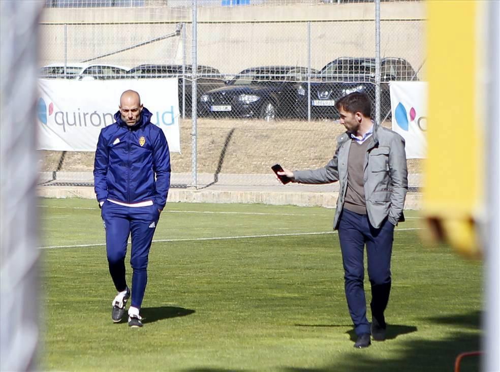 Entrenamiento del Real Zaragoza